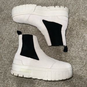 PUMA Mayze Chelsea Suede Boots